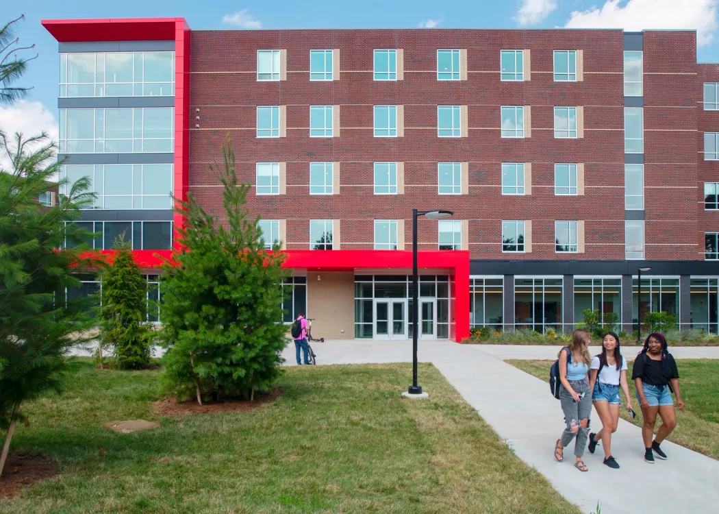 The Belknap Village North residence hall for first year  students.